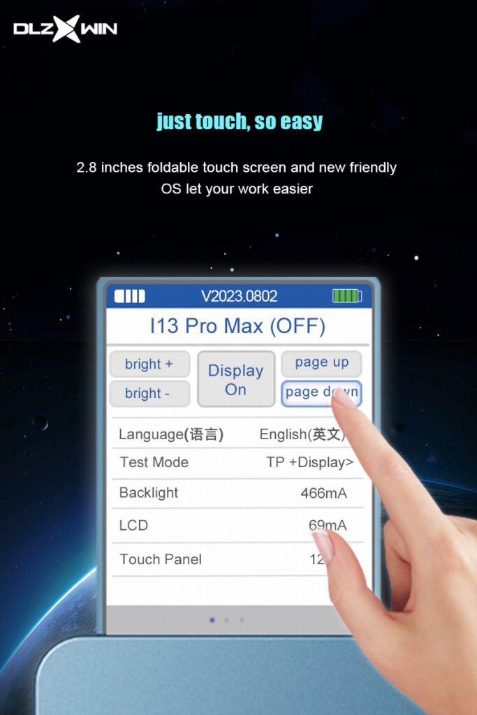 DLZXWIN TestBox DL S800 6IN1 LCD Screen Tester Machine For iPhone ...